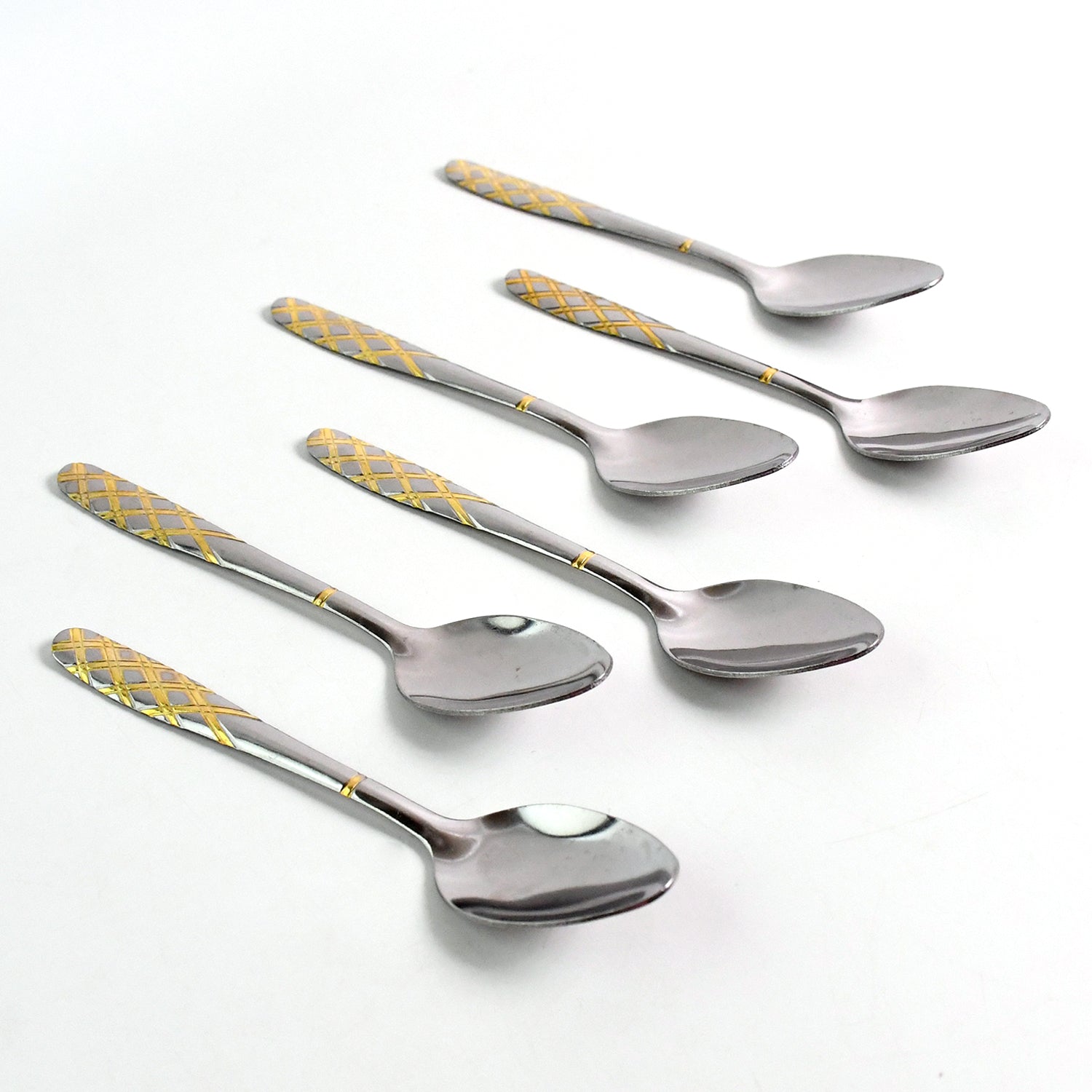 Stainless Steel Table Spoons / Baby Spoon Set Set of 6 Stainless Steel Table Spoons / Baby Spoon Set Set of 6